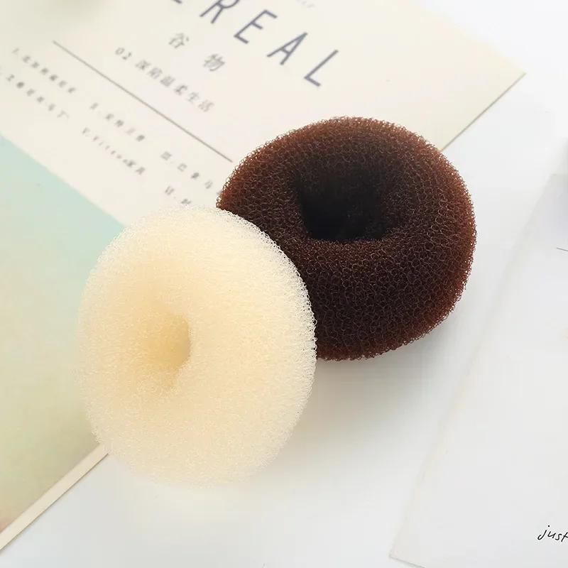 14CM Large Fluffy Ball Donut Princess Hairstyle Headwear Personalized Multi-functional Salon Styling Tool Accessories for Women