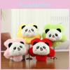 Soft And Cuddly Panda Plush Toy With Lovely Floral Features Perfect For Keychains
