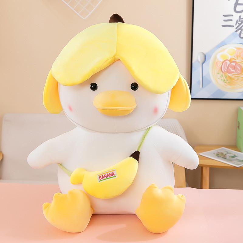 Hat Duck Banana Plush Toy Cartoon Animal Doll Room Decoration Child Gift Holiday