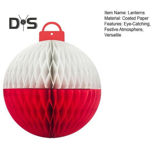 Fishing-Themed Honeycomb Ball Decor Nautical Party Hanging Ornaments Festive Party Scene Paper Lanterns for Beach Birthday Baby Shower