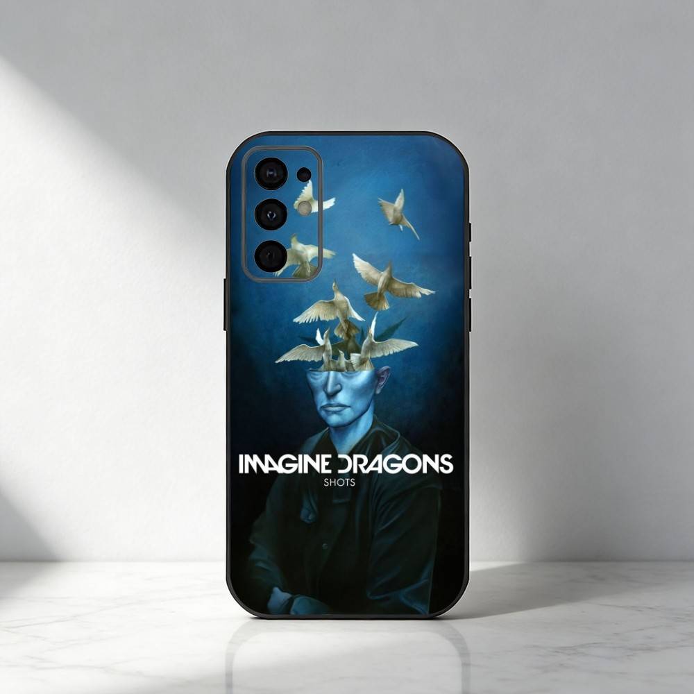 BAND I-Imagine D-Dragon-s Printed Phone Case For Samsung S25,S24,S21,S22,S23,S30,Ultra,S20,Plus,Fe,Note,5G Black Cover
