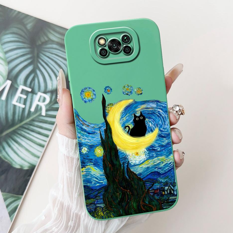 For Xiaomi Poco X3 Pro Case Luxury Candy Painted Cover Shockproof Phone Case For Xiaomi Poco X3 NFC PocoX3 Pro Soft Fundas Coque