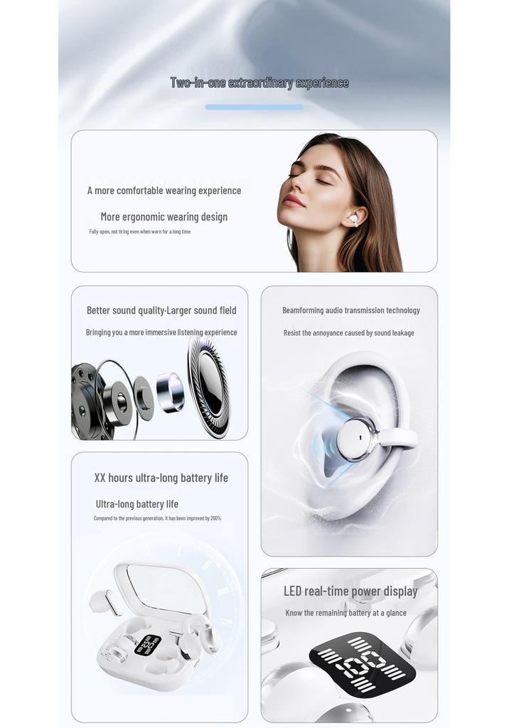 Q10 Sports Bluetooth Earphones: Dual Pair, Noise-Cancelling, High Sound Quality, Long Battery Life
