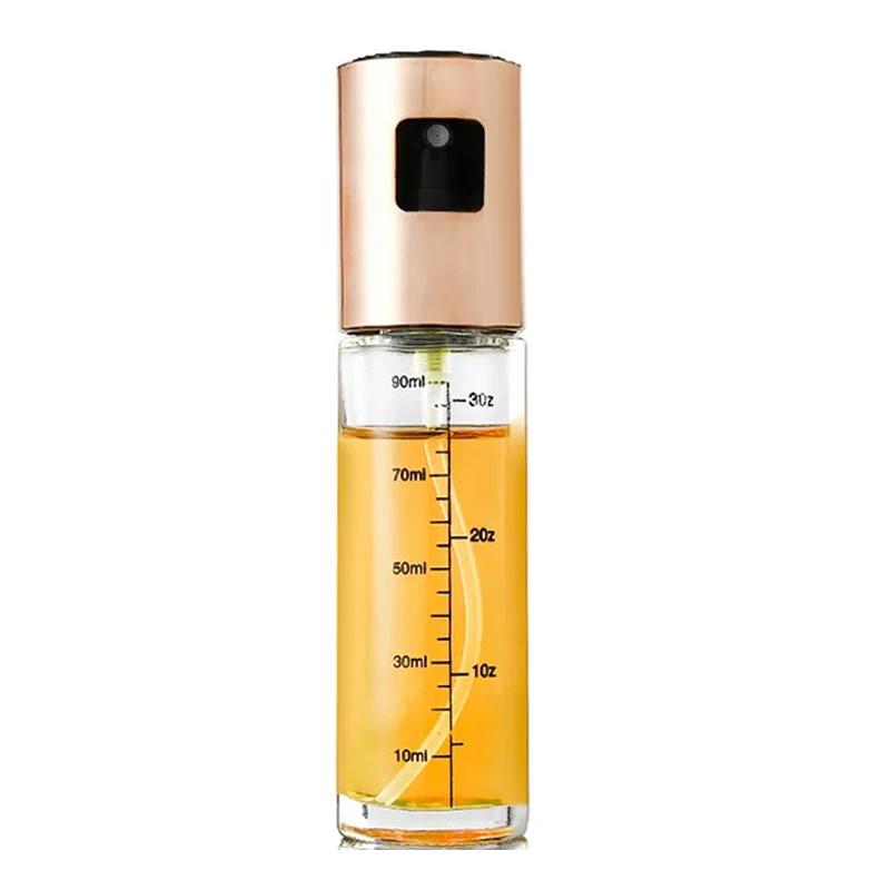 BUYYES 100ml Oil Spray Bottle Kitchen BBQ Olive Oil Dispenser Camping Baking Empty Vinegar Sauce Sprayer Container Kitchen Tool