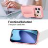 Lychee Pattern Wrist Strap Card Holder Case for iPhone 17 Pro/Pro Max