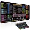 Smooth Portuguese Mouse Pad Efficient Keyboard Mat Pattern Art Mouse Pad  Easy Clean