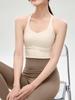 Women's One-Piece Yoga & Pilates Cross-Back Vest for Training & Running