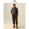 Teenie Weenie Men's French Style Half-Zip Stand-Collar Sweater