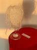 Korean Style Wine Glass Cup Bag Suits Crossbody Bag, Bottle Cover, Handbag, creative gift vase, sequins, handmade weaving