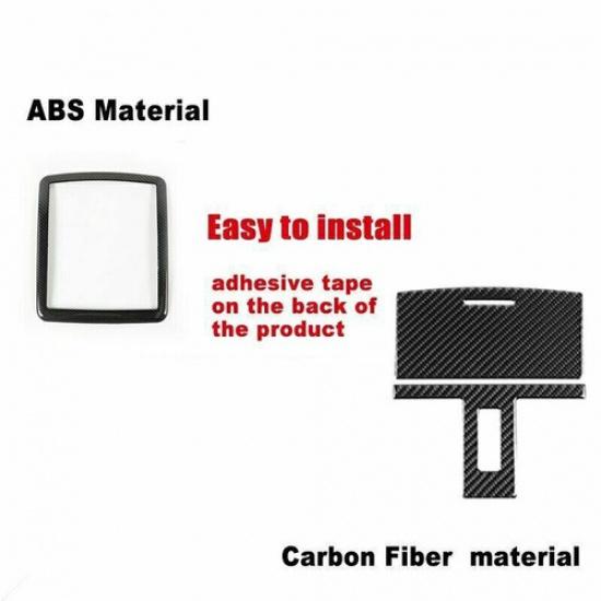 Reading Light Decor Cover Bezel Trim Bezel Panel Carbon For Dodge Challenger 10+