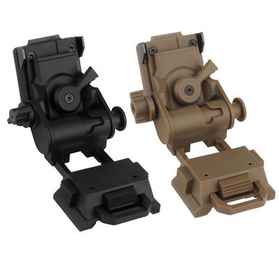 L4G24 NVG Helmet Mount Adjustable Night Vision Goggles Mount Nylon Helmet Mount for PVS15 PVS18 PGPNVG18 Goggles