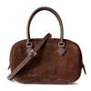 High-End Sheepskin Feather Bag for Women Small Square Handheld Shoulder Crossbody Bag Elegant Clutch