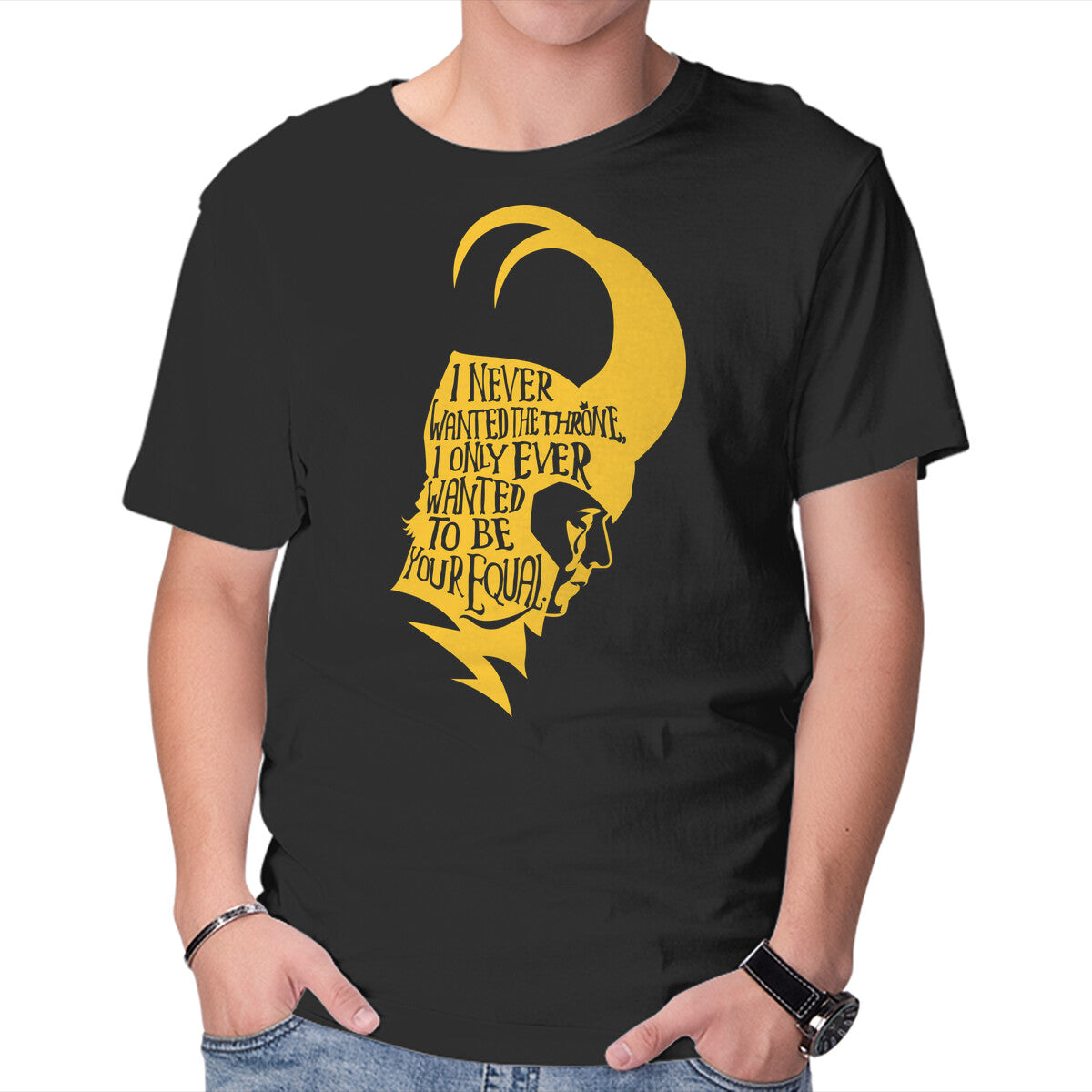 Unisex Crew Neck T-Shirt Your Equal Graphic Short Sleeve Casual Tee XXXXL