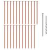 25Pcs Purely Copper Nails To Killing Trees Stump Removal Spikes Hardware Nails Tree Stump Killers Nails Easy To Use