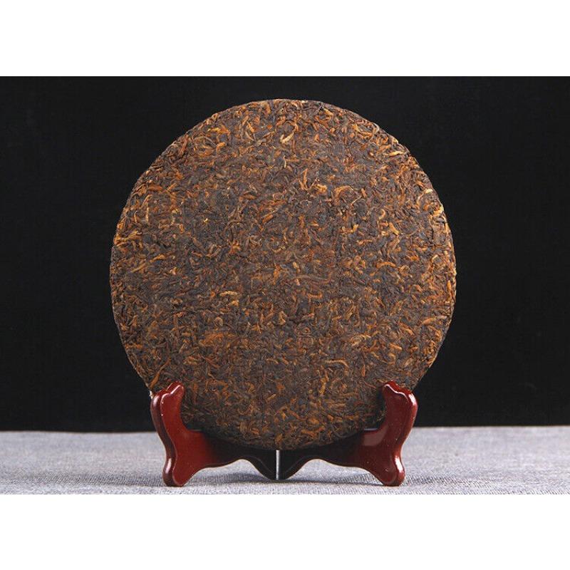 357г Дворец Пуэр Золотой Бутон Чайный Торт Древнее Дерево Чай Пуэр Черный Чай — фото 8