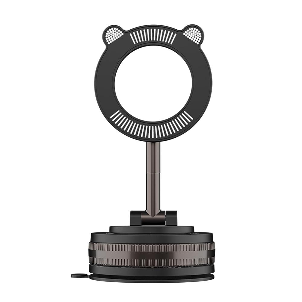 YZ Magnetic Car Mount Mobile Phone Holder Vacuum Adsorption 360° Rotation Super Strong Suction Bracket For iPhone 16-12 Samsung