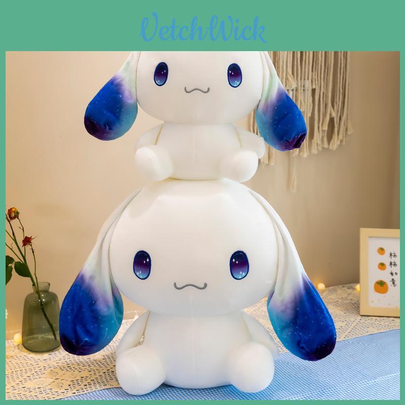 Sanrio Cinnamoroll Peluche con Orecchie Stellari Degradate Morbida Bambola Cuscino Per Bambini Super Morbido E Delicato Sulla Pelle