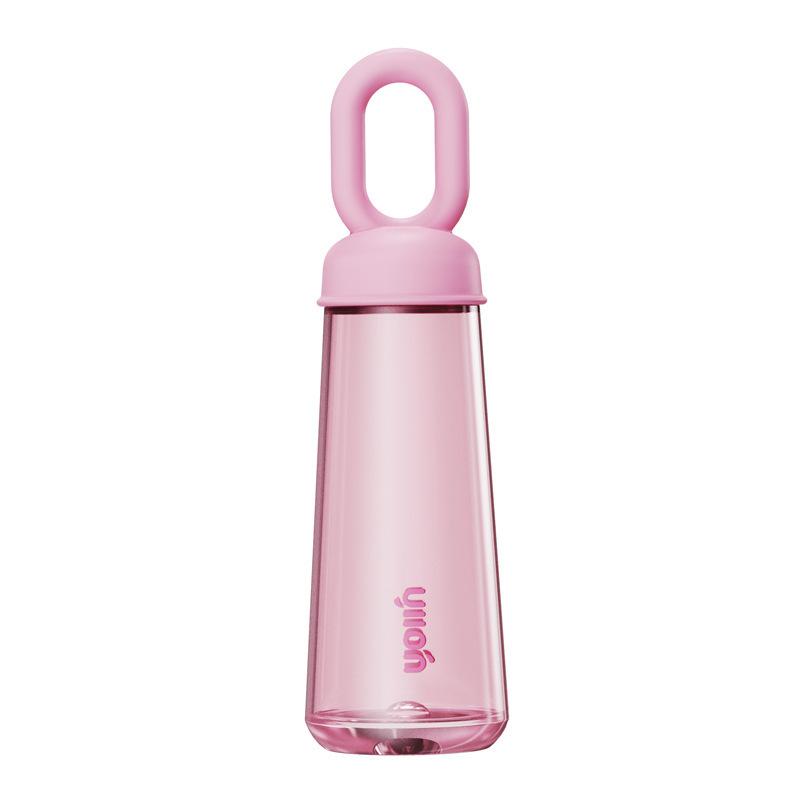 Water bottle petal plastic water cup summer girls high value sports kettle plastic cup children's water cup large capacity