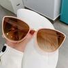 Outdoor Vintage Cat Eye Sunglasses UV400 Coated Sun Glasses Gradient Lens Trendy Protective Eyewear for Women & Men