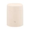 Zojirushi Soup Jar 400ml, Large Bowl Size, Keeps Food Hot or Cold, Dishwasher Safe, Easy To Clean, Seamless Lid, Wide Mouth, Ecru Beige SW-LA40-CM