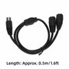 High Accuracy MIDI Sync Breakout Cable 1.6ft Y Splitter Cable  Music Production Setup