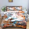 Tiger Cartoon Duvet Cover 3-Piece Set Printed Home Co-Branded Mattress Bedding Sets for a Fun Sleep Experience