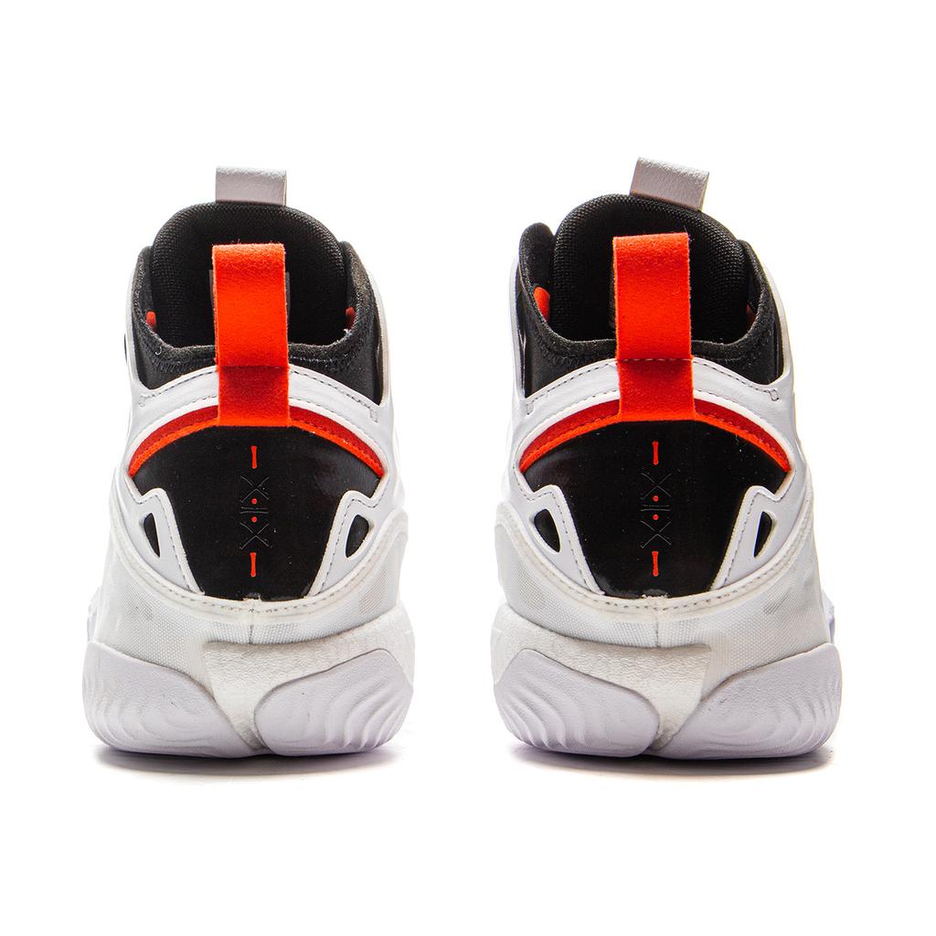 Li Ning Yushuai 19 Carbon Core Basketballschuhe Herren Mittelhoch Weiß Schwarz ABAV057-1