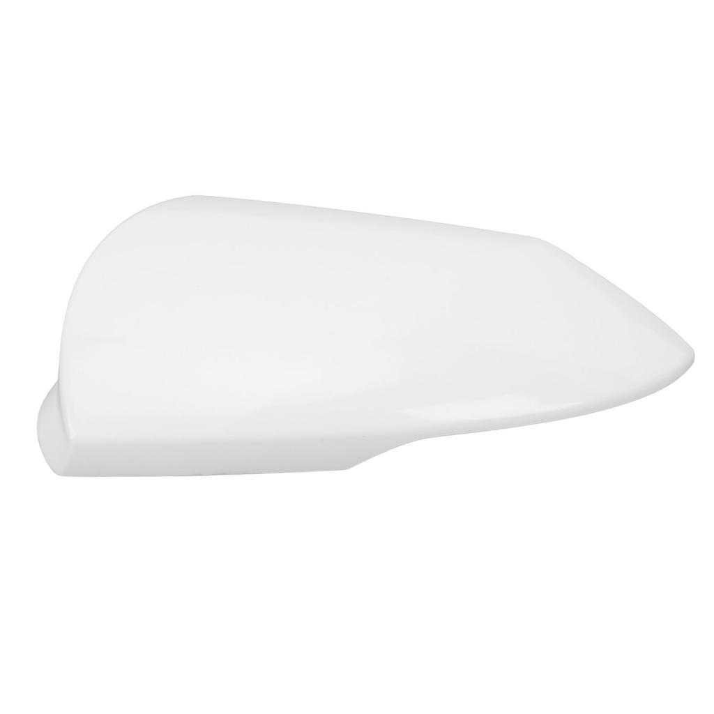 Side Mirror Cover Cap Unpainted White Rearview Wing Mirror Cap Weather Resistant Replacement for Elantra 2021 To 2023