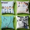 Popular GGGreys Anatomyful Cushion Cover Versatile DoubleSided Pillow Case Fit for Sofa Bed Car  Daily Decor