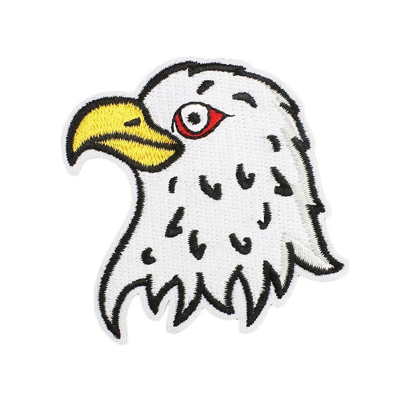 American National Day Cake Embroidery Cloth Sticker Bag Decoration Patch Sticker Independence Day Love Eagle Computer Embroidery Label