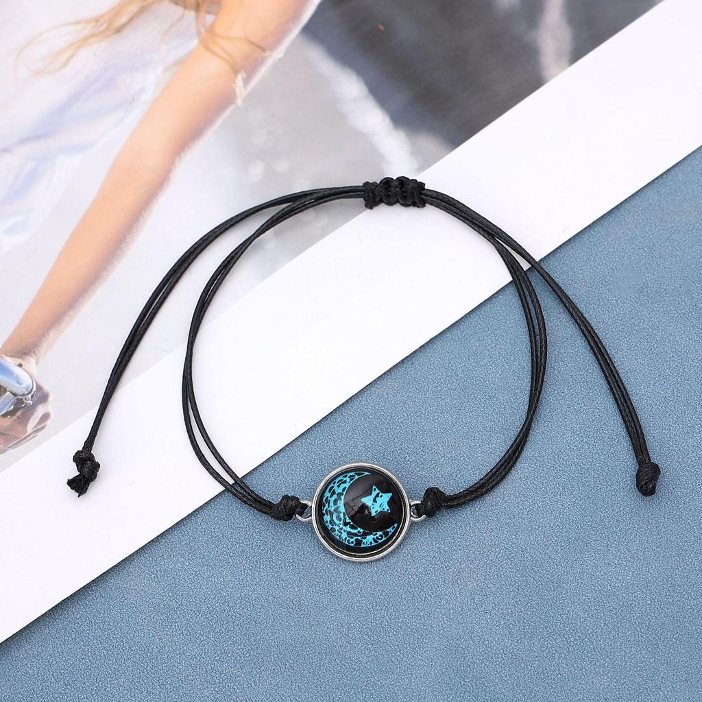 Handmade Adjustable Woven Rope Bracelet - Casual Unisex Fashion Jewelry