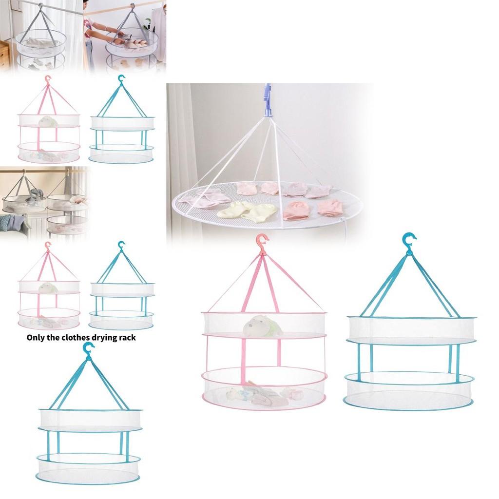 Foldable And Expandable Clothes Drying Mesh With Durable Polyester For Indoor Use