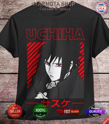 Koszulka Sasuke Uchiha Naruto Shippuden Madara Itachi Anime Style T-Shirt
