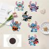 6pcs/Set Halloween Series Diamond Painting Magnets for Refrigerator Diamond Art Fridge Magnets for Adults Diamond Art Refrigerator Magnets Kits