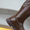 Girls' Tall Boots for Autumn and Winter, New Style Children's Shoes, Single Boot