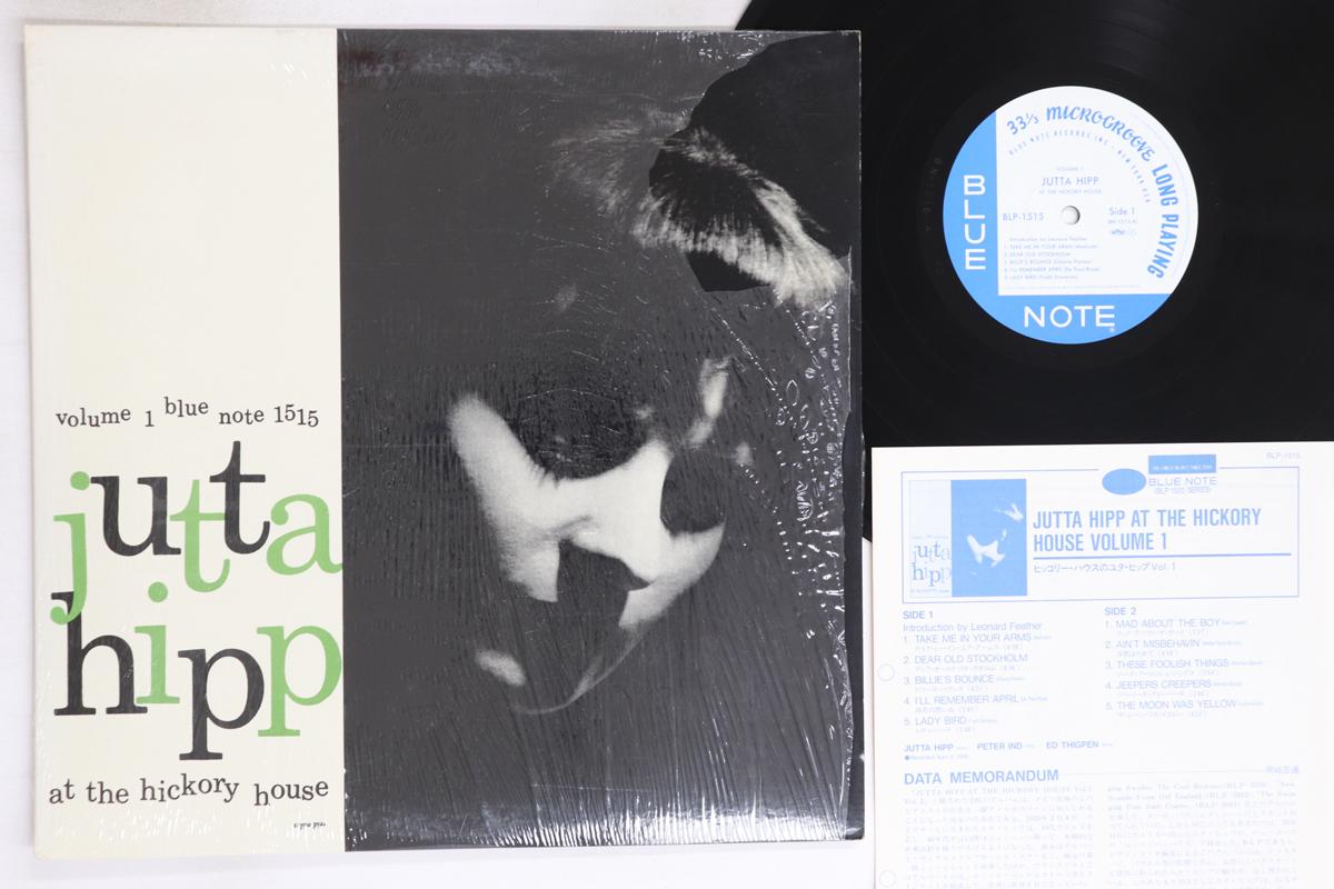 

LP Пластинка ЮТТА ХИПП - В Hickory House Том 1 BLP1515 BLUE NOTE 1983 Япония Джаз Б/У