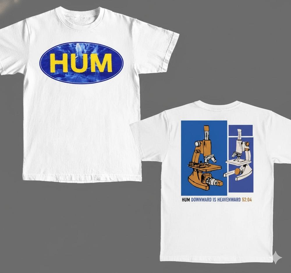 

Hum Band Downward Is Heavenward 2Sided SHirt Unisex Concert S to 5XL TR584 Unisex T-Shirt S