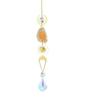 14 Styles Suncatcher Crystal Sun and Moon Crystals Prism Rainbow Sun Catcher Garden Decoration Hanging Window Patio Ornament