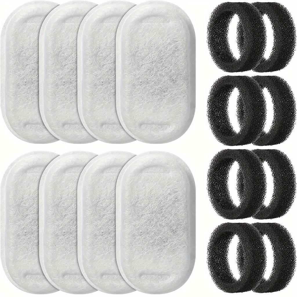 8PCS Cat Water Fountain Replacement Filters - for Clean Drinking Water - Fits Multiple Models Ideal for Small Animals Dispenser