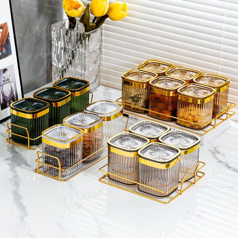 Sealed Tank Food Grade Grain Storage Tank Kitchen Storage Box Plastic Moisture-proof Milk Powder Tank Dry Goods Storage Tank