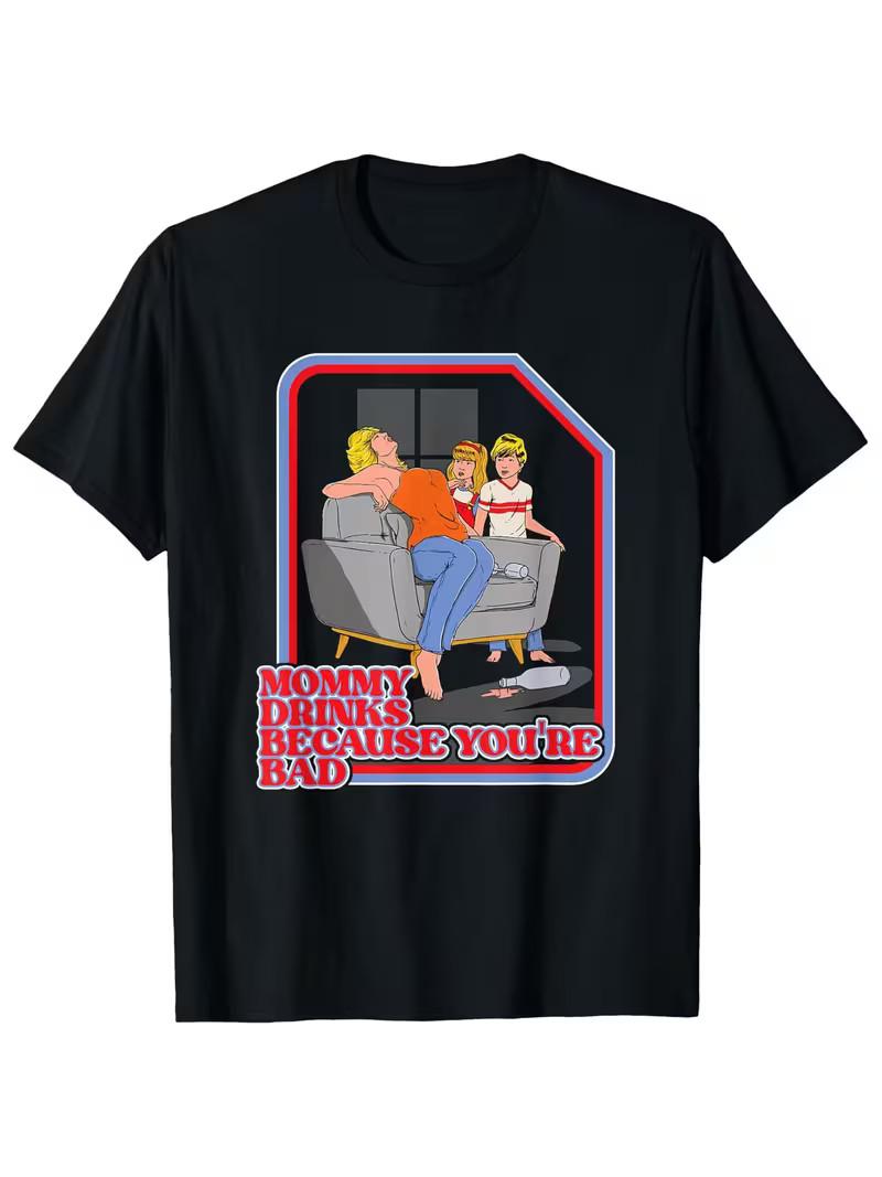 180g 100% Cotton Funny Graphic T-Shirt for Men & Women - Sarcastic Crew Neck Tee 3XL