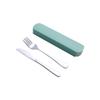 Portable Stainless Steel Cutlery Set: Spoons, Chopsticks, Knife, Fork - Three-Piece Set