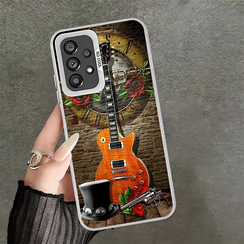 Band G-Guns N R-Roses Soft Phone Case for Samsung A17 A16 A15 A14 A13 A57 A56 A55 A54 A53 A37 A36 A35 A34 A33 A26 A25 A24 A23 A5