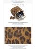 Genuine Leather Mini Leopard Print Coin Purse – Multi-functional Storage Bag for Women