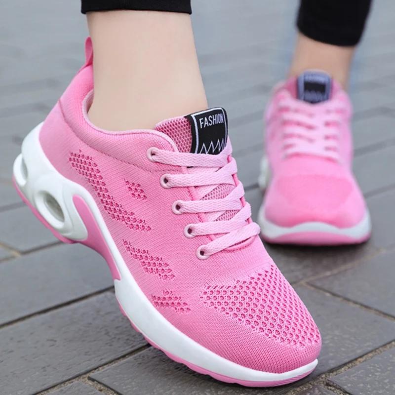 Fashion 2025 Summer Women Shoes Breathable Mesh Outdoor Light Weight Sports Shoes Casual Walking Sneakers Tenis Feminino Zapatos Mujer