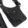 Anti-Theft Mobile Phone Chest Bags Vintage Double Shoulder Pouch  for Men and Women