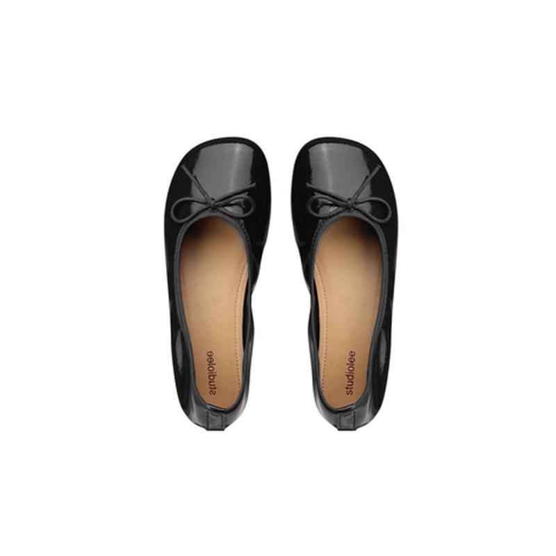 Autumn new Korean version bow round head shallow mouth flat sole single shoes soft sole ballet shoes women's comfortable and versatile