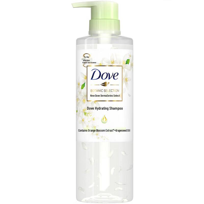 DOVE Botanical Hydrating & Nourishing Shampoo Twin Pack