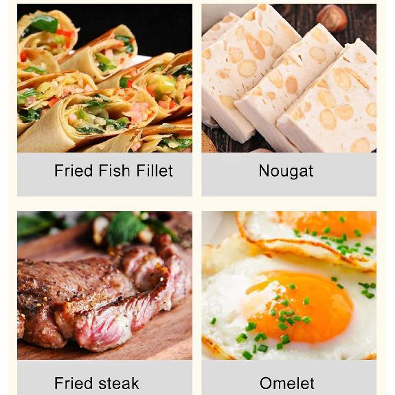 Mini Frying Pan, Omelet Pans Stainless Steel Prevent Stick Induction Pot Round Breakfast Small Fry Egg Pan with Long Plastic Handle 12cm/4.7in Blue