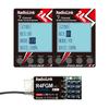 Radiolink R4FGM V2.2 4-Channel Mini Gyro Receiver for 128 RC Miniature Cars and Boats, Compatible with 3-10V High-Voltage Servo Control, 400M